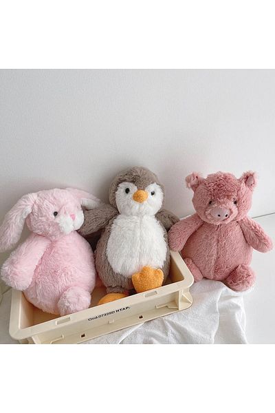 NB market Penguin Plush Toy 30cm Penguin Plush Sanrio Kawaii Soft Sleeping Companion
