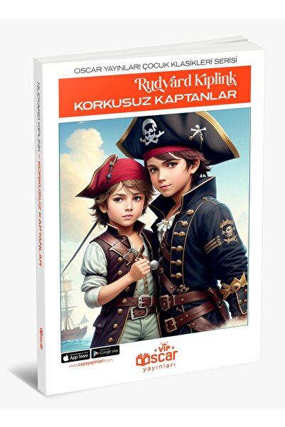 Oscar Yayınları KORKUSUZ KAPTANLAR RIDYARD KIPLING الأدب العالمي