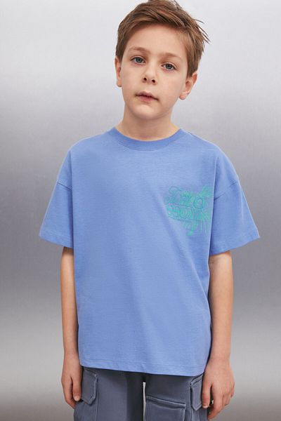 GRIMELANGE PERTH Herren T-Shirt in blau