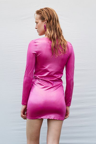 Grace Μίνι φόρεμα Rosie Pink