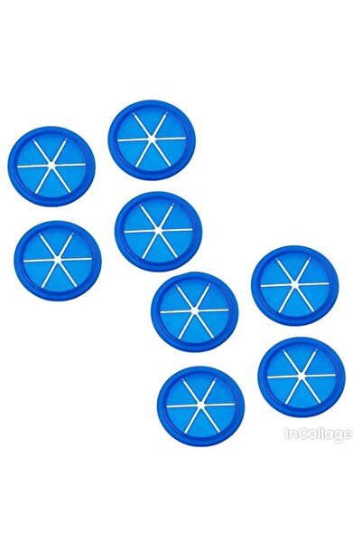 Silva Mop Paspas Yedek Parça 8 adet Bez Takma Düğmeleri