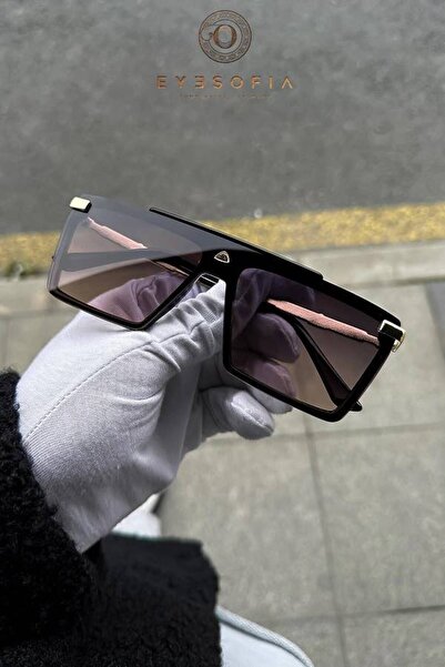 Eyesofia Luxury Unisex Black Gradient Sunglasses