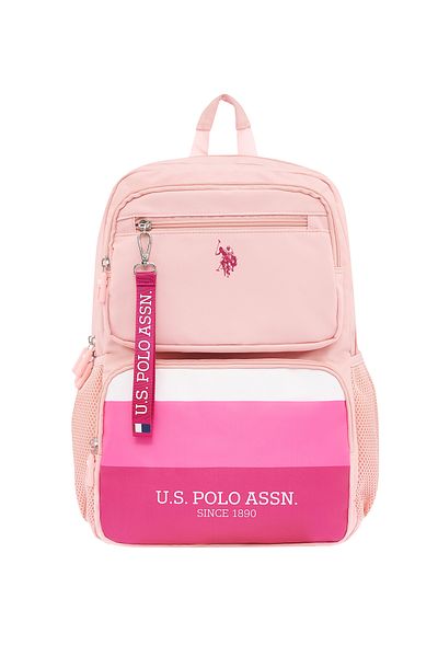 U.S. Polo Assn. حقيبة ظهر مدرسية للجنسين من US Polo Assn 24176-24172-24174 - الطالب اليومي للسفر والعطلات والرياضة والمشي لمسافات طويلة SE