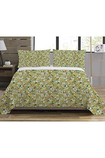 Evmila Διπλό πάπλωμα με φλοράλ σχέδια - 200x220 εκ.