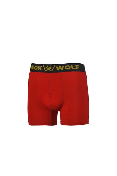 jack wolf Red Box of 5 - Cotton and Lycra Men's Boxers