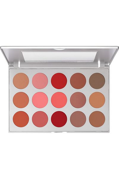 Kryolan Professional Blusher Set with 15 Colors