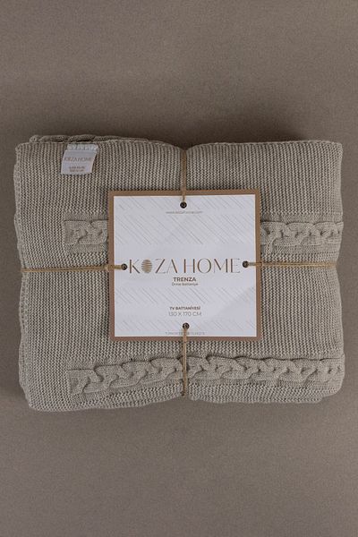Koza Home Trenza Mink TV Blanket 130x170 15037
