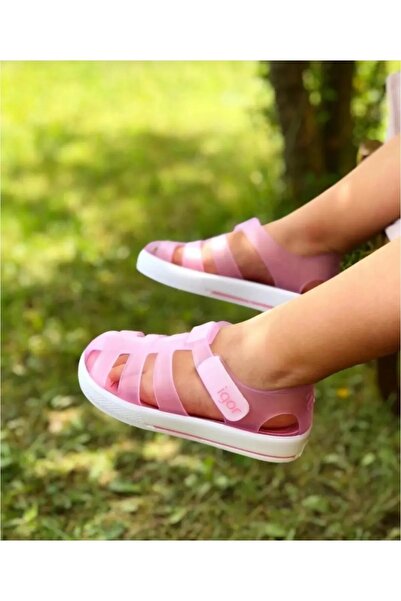 IGOR Παιδικά πέδιλα με velcro σε ροζ χρώμα - S10171 Star Model