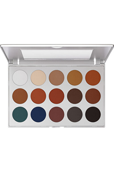 Kryolan Eye Shadow Mirror Palette 15 Colors