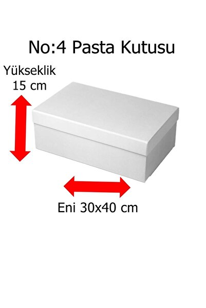 BENS Pasta Kutusu No:4 -15x30x40 Cm Ebatlarda 1 Adet Gelecektir