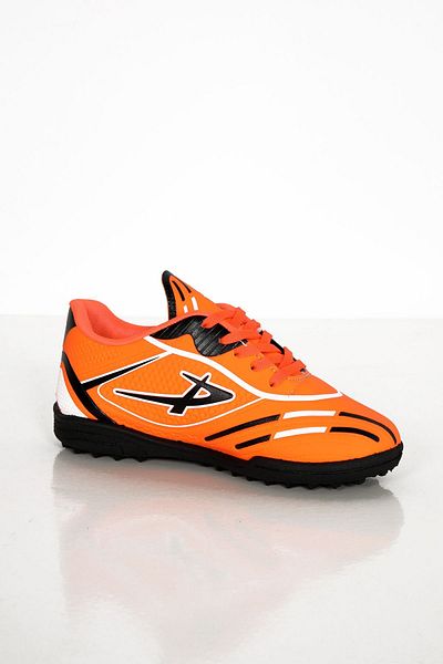 kabkabi Colorful Patterned Black Young Children's Football Boots - Football Astroturf Shoes
