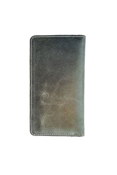 Naturel Tılsım Genuine Leather PORTFOLIO IPHONE CASE CARD HOLDER WALLET / Black Smoky