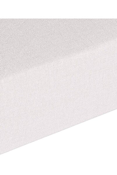 Koza Home Simena Elastic Sheet Set Cotton Silver 9528a