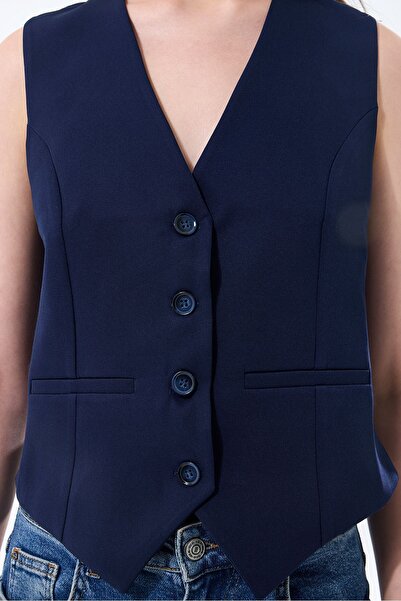 fujya ЖІНОЧИЙ КОЖАН З В-ОБРІЗНИМ КОМИРОМ