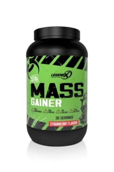 Mass Gainer Karbonhidrat Tozu Çilek Aromalı 30 Servis 1500 gr