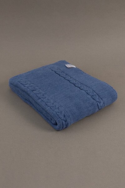 Koza Home Διπλή κουβέρτα Trenza Indigo 200x220 15040