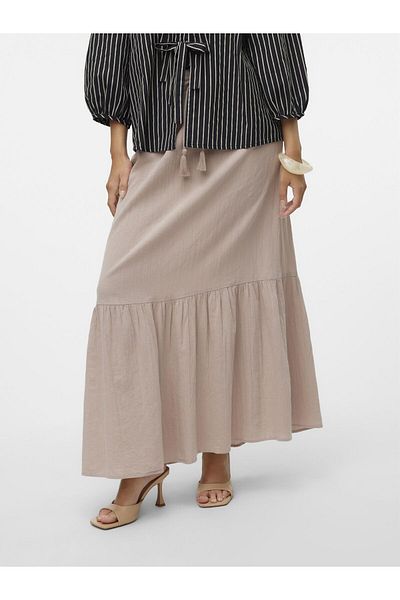 Vero Moda Rock Vmpretty Hohe Taille Langer Rock