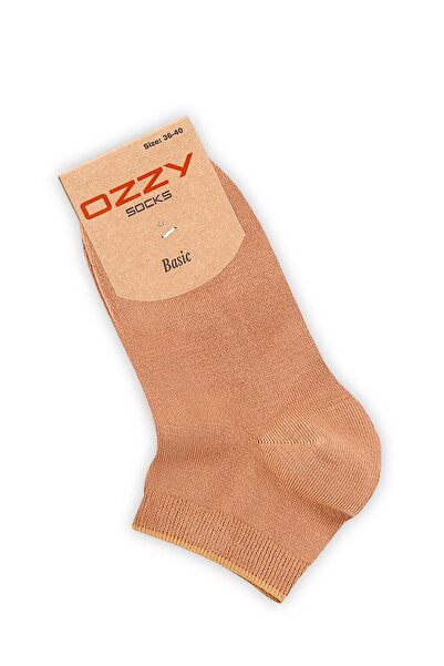 Ozzy Socks 4 Pairs Bamboo Women's Seamless Booties Socks 4 Seasons Durable Heel And Toe Light Colors