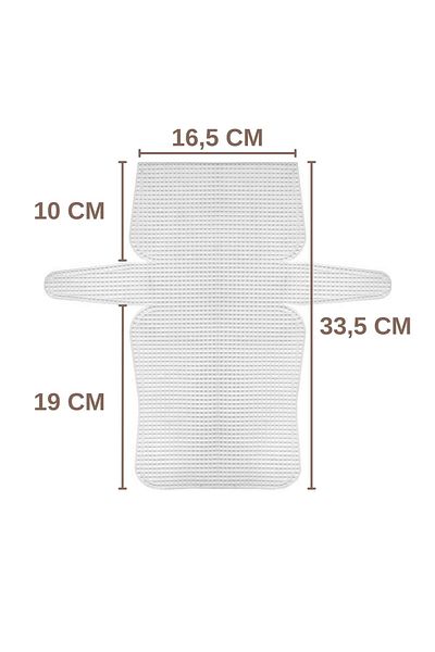 SENSY 16.5 - 33.5 Cm Canvas Plastic Bag