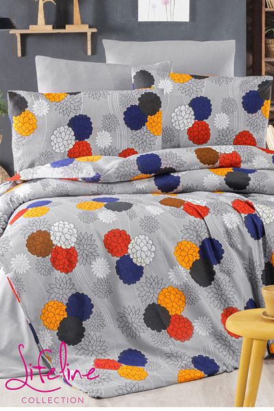Life Line Double Boxed Duvet Cover Set