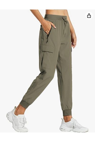 GHASSY CO. Γυναικεία Quich Dry Hiking Athletic Joggers Πεζοπορία Casual Παντελόνι