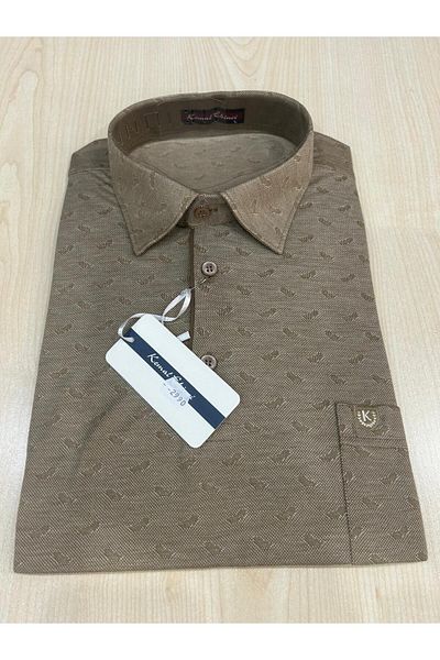 KEMAL EKİNCİ Men's Quality T-Shirt - Shirt Collar and Pocket
