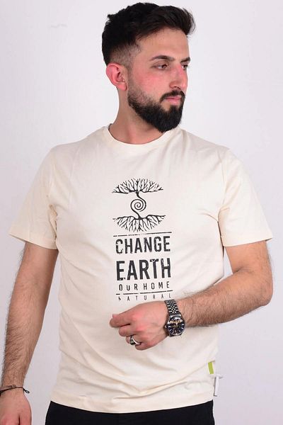Cazador 24YCEEO04228 Ανδρικό T-Shirt - Jazz 4228 Model