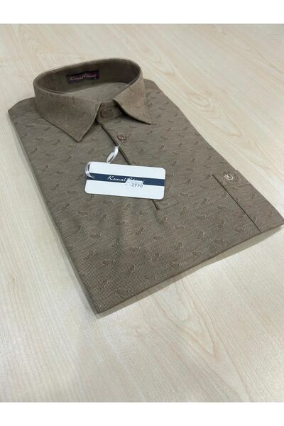 KEMAL EKİNCİ Men's Quality T-Shirt - Shirt Collar and Pocket