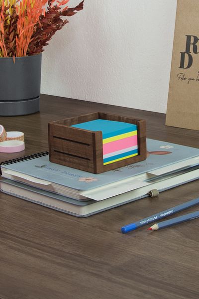 Woodsaka 3line Note Paper - Box Design