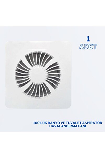 sebox 100’lük Mutfak, Banyo Ve Tuvalet Aspiratör Havalandırma Fanı