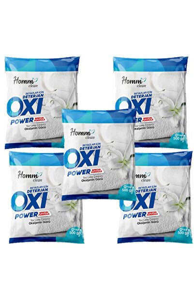 Homm Bitkisel Oxi Power Beyazlar için 500 gr x 5 Adet