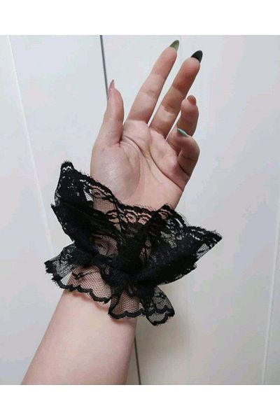 nuriçgiyim Elena lace sleeves stylish gloves