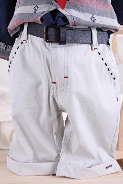 Babyhola 1-5 Years Old Tie Vest Shirt Shorts Baby Boy Children's Festive Suit Sailor Anchor De