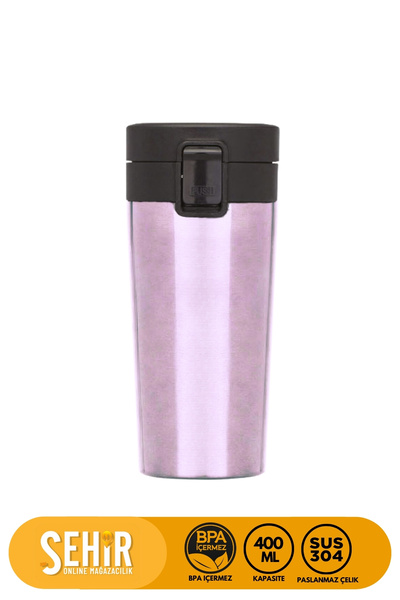 Şehir Online Mağazacılık مجموعة جديدة 400 مل ترمس من الفولاذ المقاوم للصدأ مع...