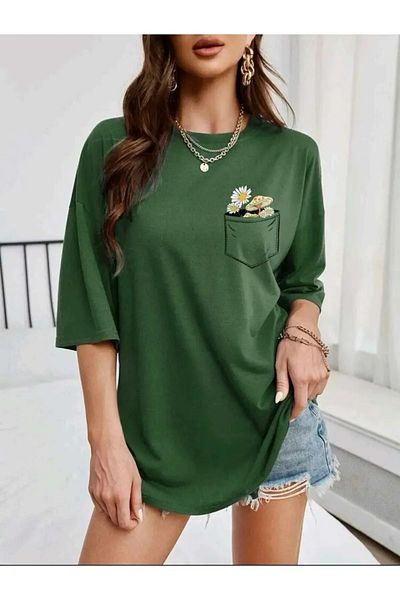 DAXİS Sportwear Company Tricou damă marime mare - imprimat