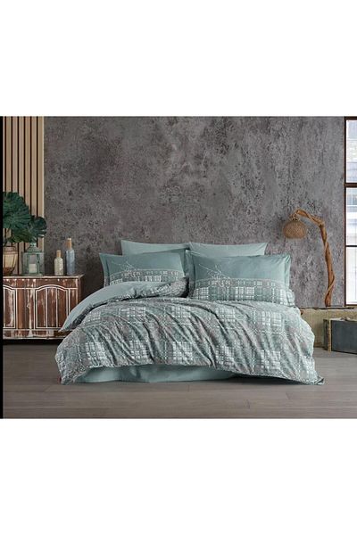 Hobby Poplin Studio Lucia Green Single Quilt Cover Set