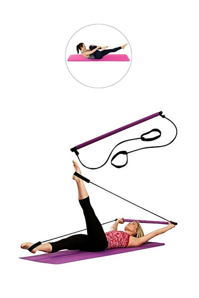 Buffer Portable Studio Pilates Egzersiz Çubuğu