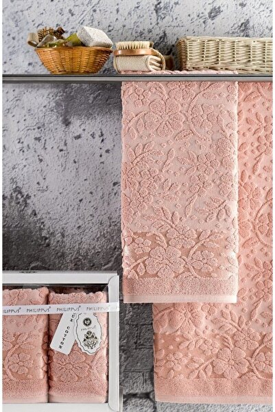 A.Z.H. Мама Лівія Подарунковий набір бавовняних рушників для рук і ванної кімнати Trend Cotton, 2 шт. (50X90 1 ШТ., 70X140 1 ШТ.) В коробці