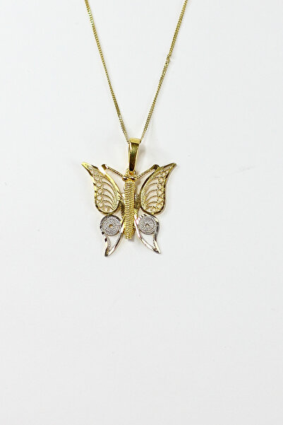 Arpaş Kelebek Tasarım Kolye 925 Ayar Gümüş