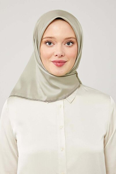 Levidor Μονόχρωμο κασκόλ από πολυεστέρα σε ανοιχτό υδάτινο πράσινο χρώμα