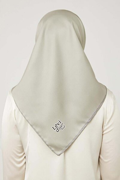 Levidor Μονόχρωμο κασκόλ από πολυεστέρα σε ανοιχτό υδάτινο πράσινο χρώμα