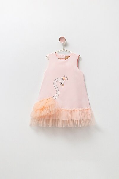 DFN Rochie pentru fetiță lebădă aniversară