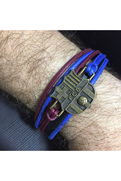 enyatakı Orijinal erkek deri ip bileklik