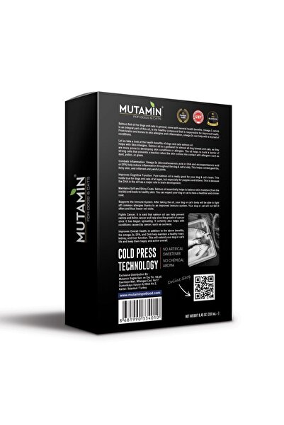 Mutamin Organics Norveç Somon Balık Yağı 150ml – Kedi & Köpekler İçin Omega-3 Kaynağı, Tüy ve Bağışıklık