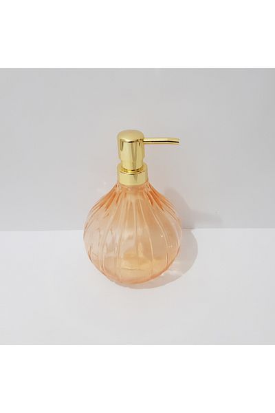 renkli çiçekler 700 ml Στρογγυλό Πολύχρωμο Γυάλινο Σαπουνάκι
