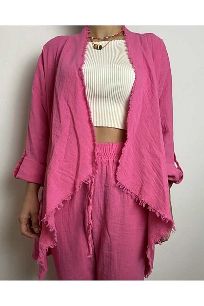 Sante Baby Women's Muslin Fabric Cardigan