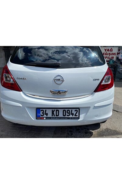 Opel Corsa D Krom Bagaj Alt Çıtası 2007-2015