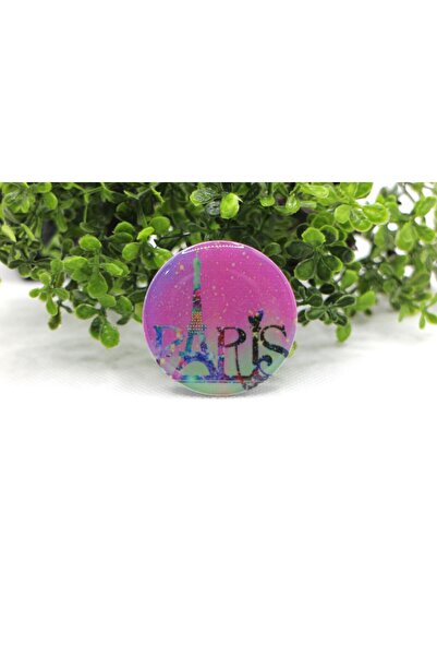 Tezcan Aksesuar Popsocket Telefon Tutacağı Desenli ve Baskılı Parmak Tutucu