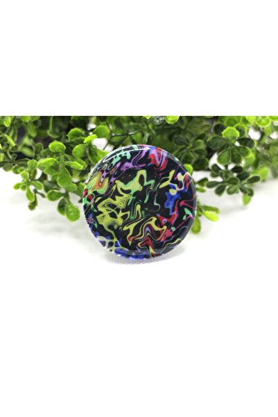 Tezcan Aksesuar Popsocket Telefon Tutacağı Desenli ve Baskılı Parmak Tutucu