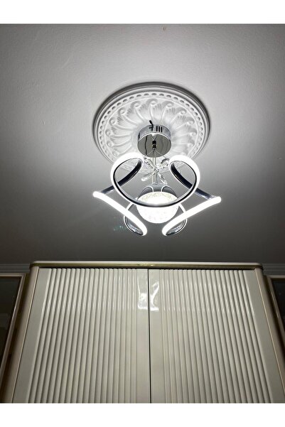 RAVELLO Toplu Dron Avize Krom (3Renk-KUMANDALI)